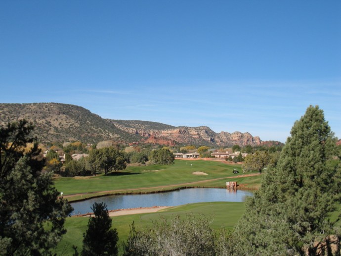 View Off of the Balcony