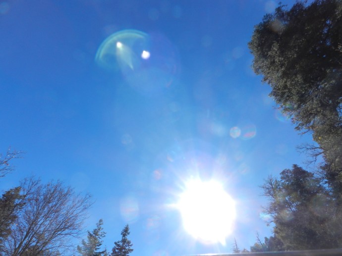 Native Americans claim that gods live up there…What was that?