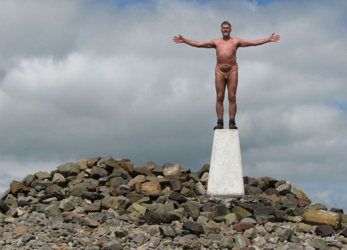 Milfmog at Windy Gyle Trig Point