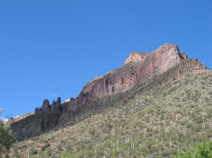 Looking Up from the Retreat House Lawn 